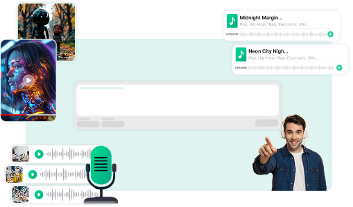 Prompt to Anything Creation